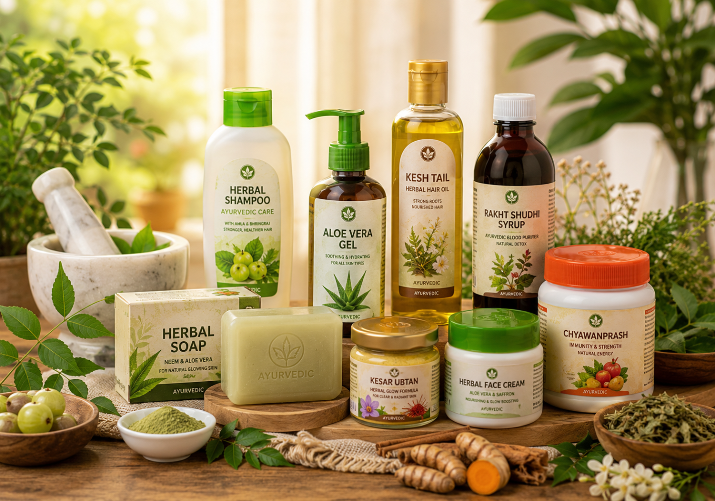 Benefits of Herbal and Ayurvedic Products in Everyday Life